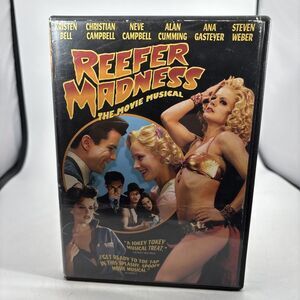 Reefer‎ Madness - The Movie Musical (DVD, 2005) Kristen Bell Showtime